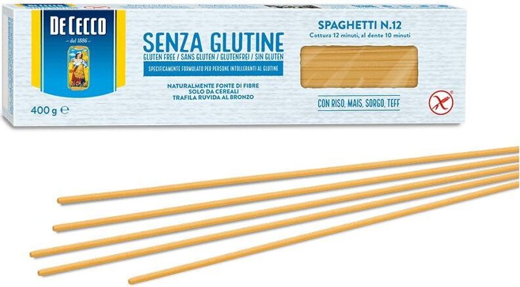 De Cecco glutenfrei Spaghetti 400g Produktbild 