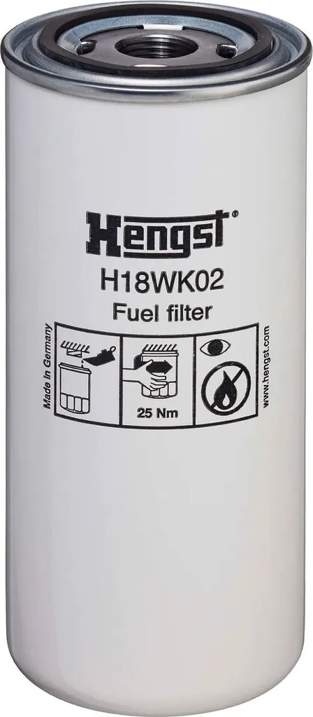 Filtre à carburant HENGST H18WK02 avec séparateur d'eau haute capacité