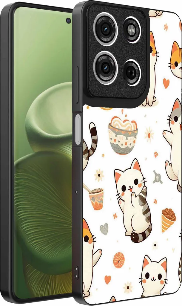 Motorola Edge 60 Cover Gatto - Design Unico Smartphonica Trendy