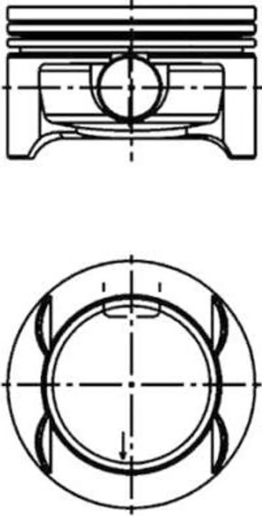 Piston 55351102 contre la perte de puissance - Compatible Tigra et Combo