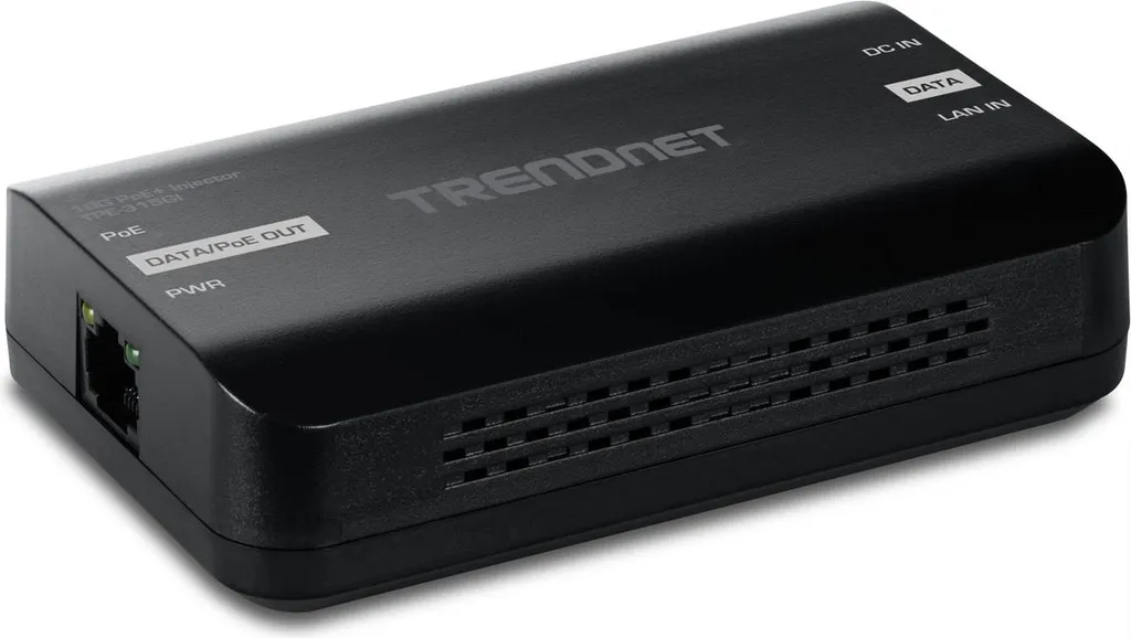 Iniettore PoE+ 10G di TRENDnet TPE-315GI