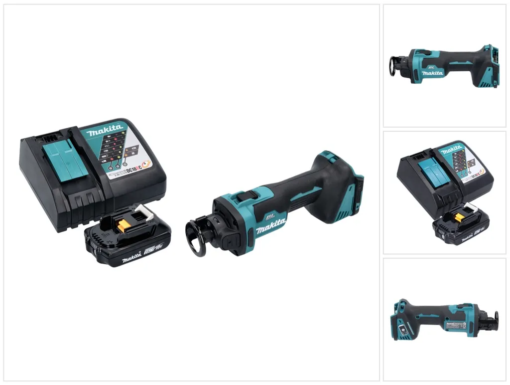 Trancheuse Rotative Makita 18V 32000 tr/min Brushless DCO181RA1 Pack