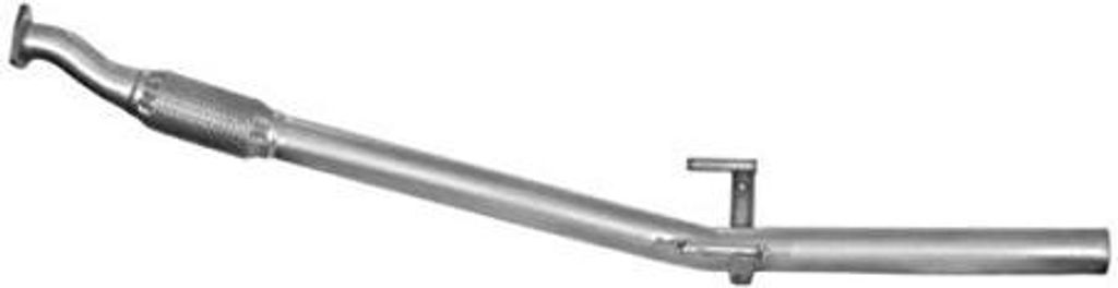 VEGAZ Abgasrohr Auspuffrohr für VW LT 28-46 II Kastenwagen (2DA, 2DD, 2DH) Vorne VR-273