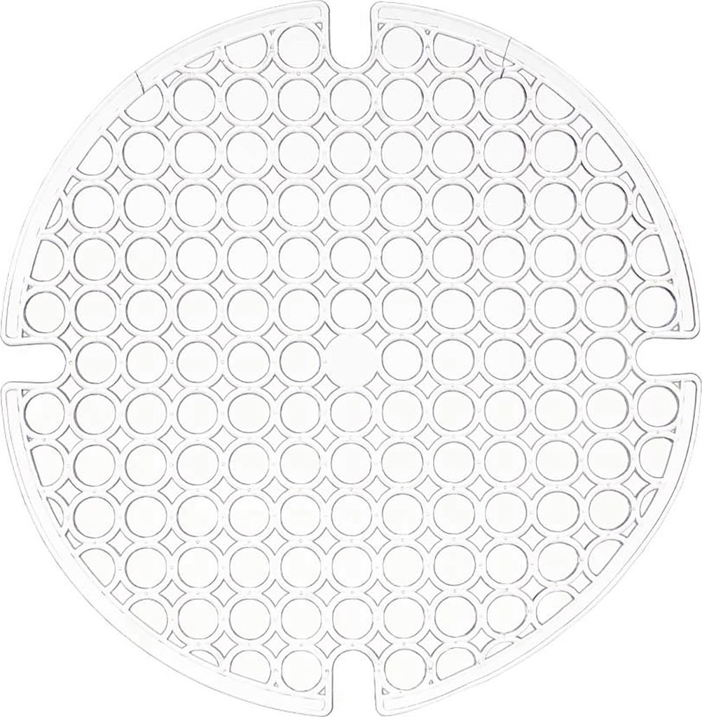 SPÜLBECKEN Einlage Ø30cm rund transparent Spülbeckenmatte Produktbild 