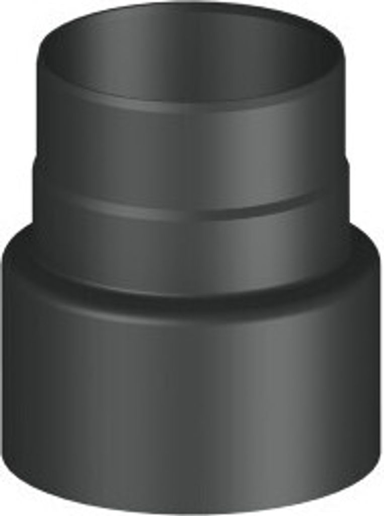 FIREFIX RD150/Ü2 Reduzierung 150 auf 130 für 2 mm starke Rauchrohre, dunkelgrau lackiert, von 150 mm Ofenanschluss auf 130 mm Wandanschluss FIREFIX RD150/Ü2 Reduzierung 150 auf 130 für 2 mm starke Rauchrohre, dunkelgrau lackiert, von 150 mm Ofenanschluss auf 130 mm Wandanschluss