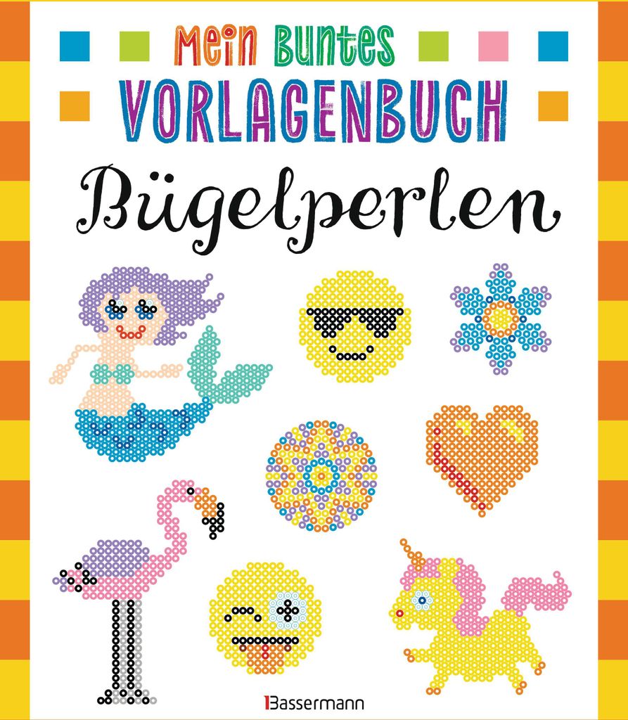 Mein buntes Vorlagenbuch - Bügelperlen. Über 200 Motive Produktbild 