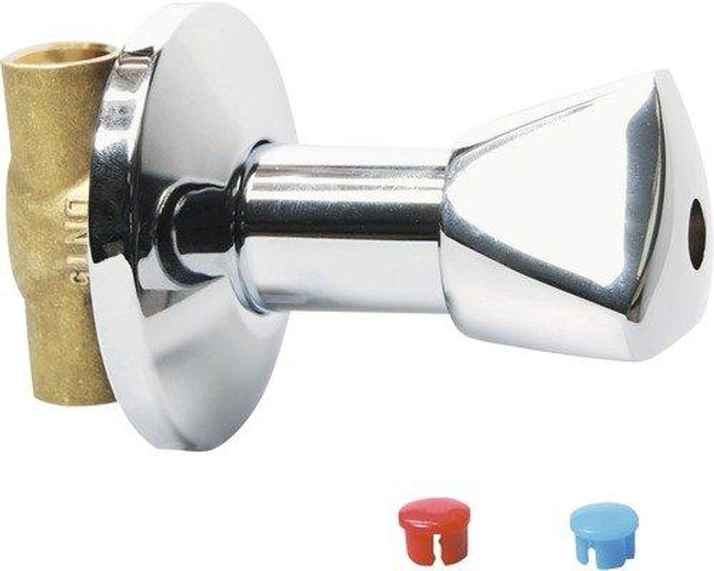 sanicomfort Unterputzventil Messing 22 mm, Absperrventil Produktbild 