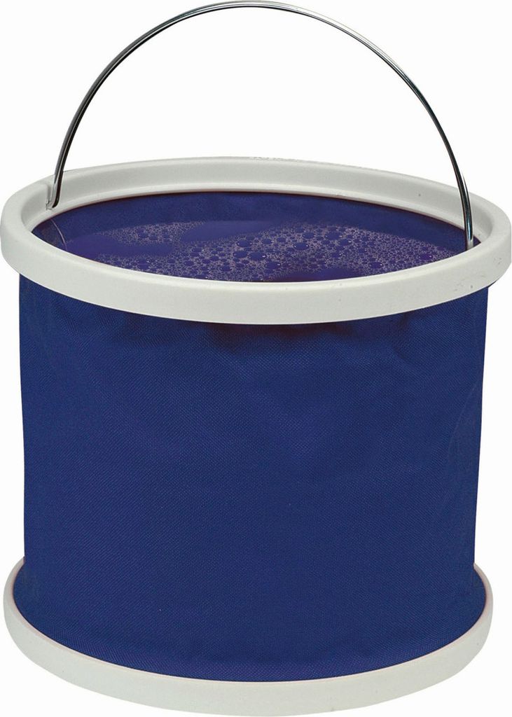 Falteimer 8 Liter - aus beschichtetem Nylon - mit Tragegriff
