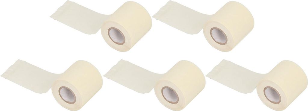 5pcs Klimaanlage Rohrklebeband ?lfestes Schlauchschutzwickb?nder 6 cm Breite (Beige)