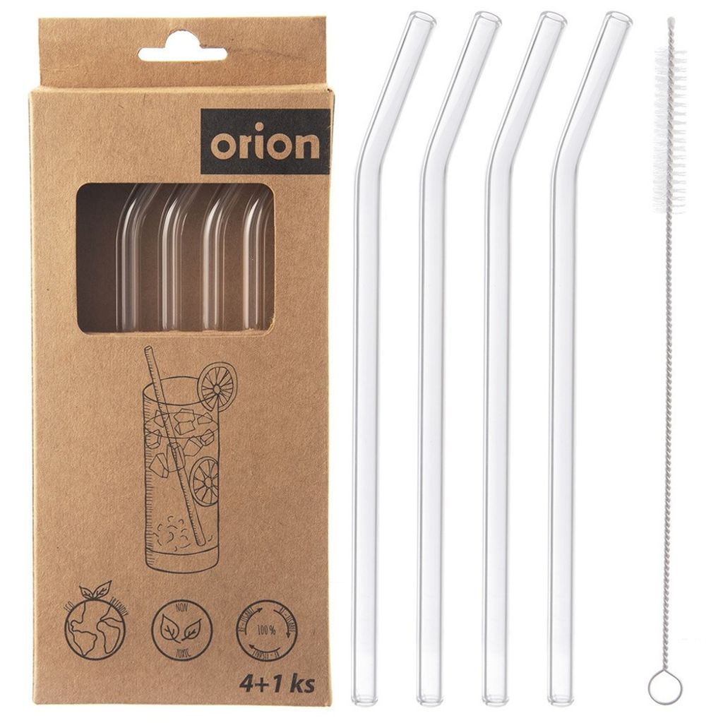 Orion Glasstrohhalme Trinkhalme Strohhalme mit Produktbild 