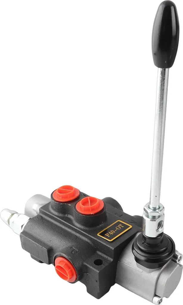 Vanne de régulation de débit hydraulique à double effet avec levier - 5