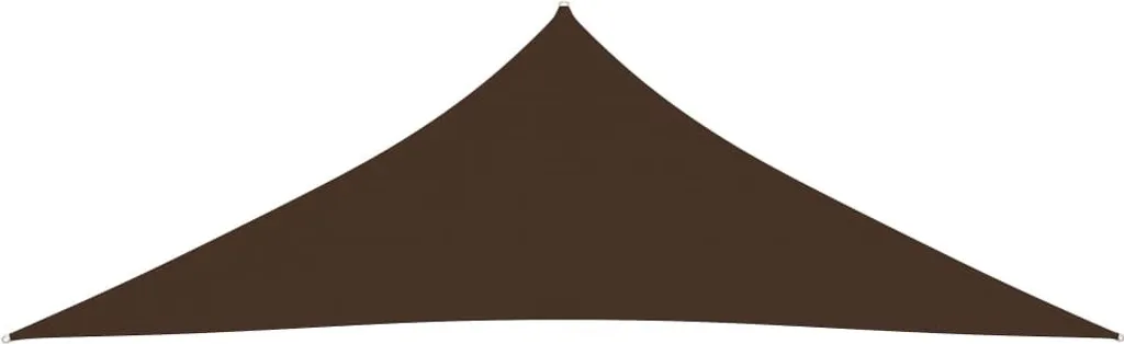 Vela Ombreggiante 3,5x3,5x4,9m Oxford Marrone - Living Store Esterni