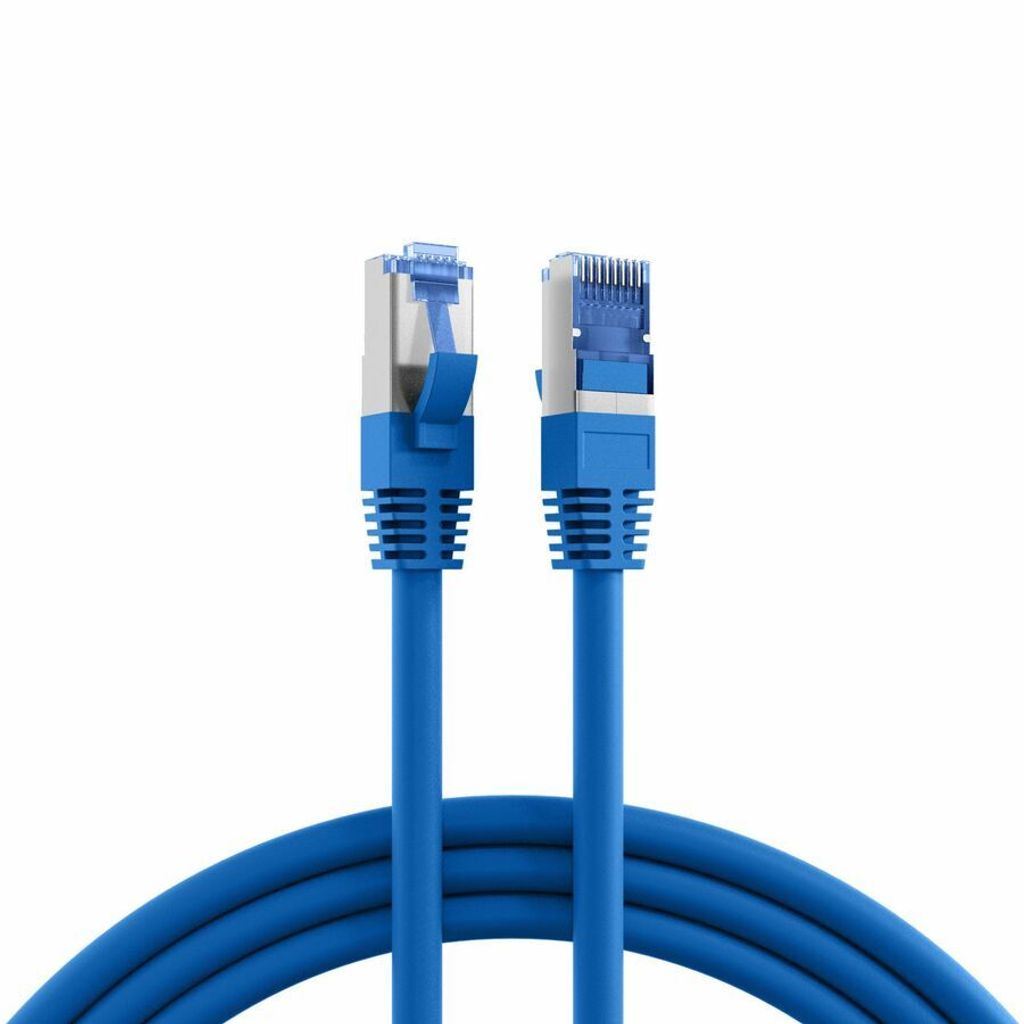 EFB Elektronik K5525FBL.0,25, 0,25 m, Cat6a, S/FTP (S-STP), RJ-45, RJ-45, Blau