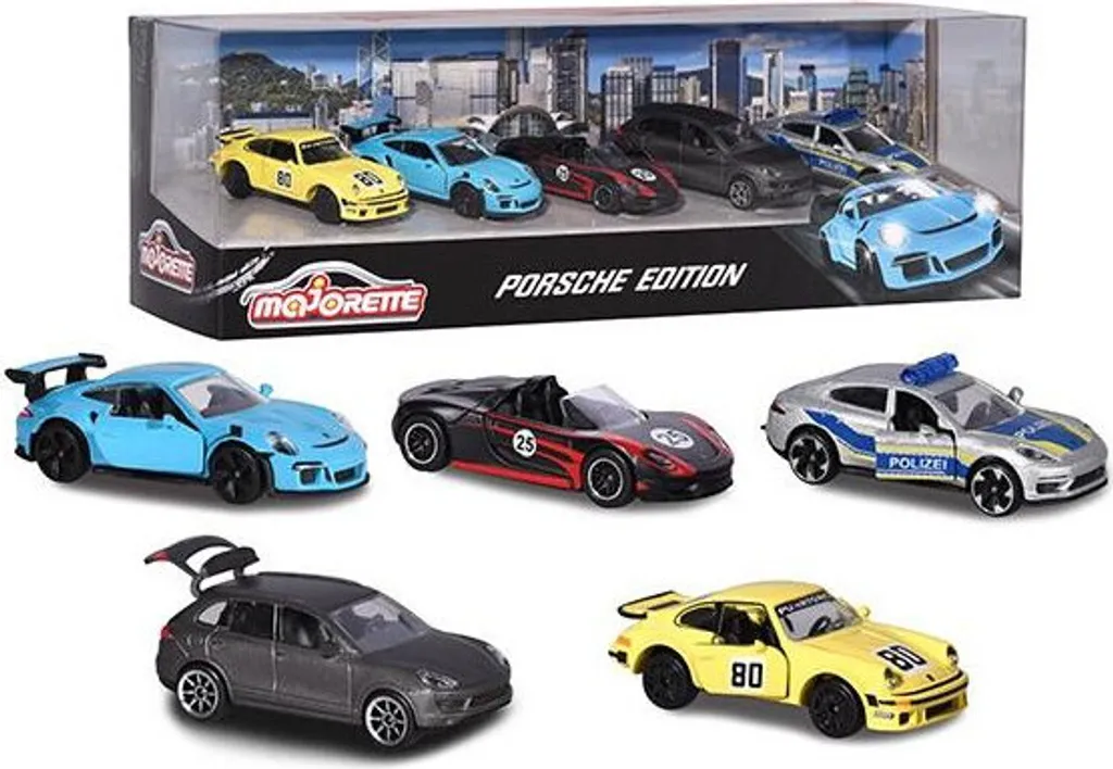 Pack Porsche Majorette 212053171 pour Finir votre Collection de Voitures