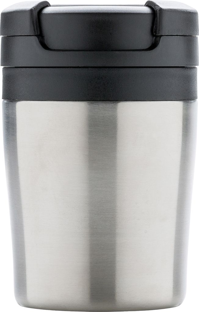 XD Xclusive - Trinkbecher "Coffee To Go", 160ml XD332 (Einheitsgröße) (Silber)
