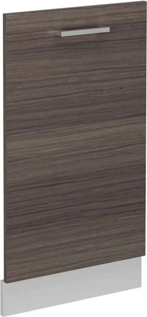 Façade lave-vaisselle gris noble 45cm Vicco R-Line - Design Moderne