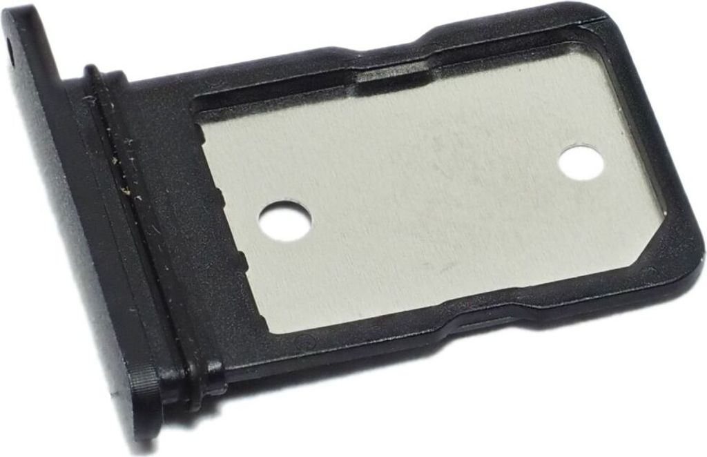 Google Pixel 5 (GD1YQ, GTT9Q), Simkartenhalter (Nano-SIM), Original Ersatzteil, Schwarz G852-01036-01