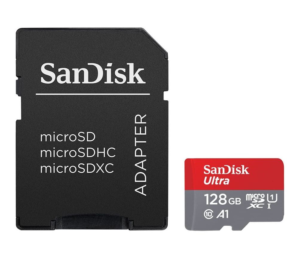 SanDisk Ultra microSDXC 128GB A1 UHS-I bis zu 140MB/s Produktbild 