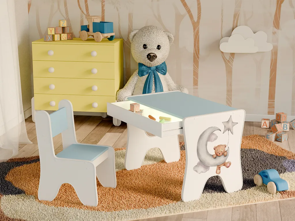 Tavolo da Gioco Happy Babies Orso - Il Nido della Creatività