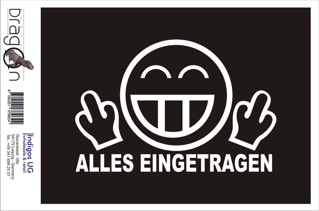 Aufkleber / Autoaufkleber - JDM / Die cut / Auto / OEM - Alles eingetragen - 170x110 mm rot - Heckscheibe / Heckscheibenaufkleber