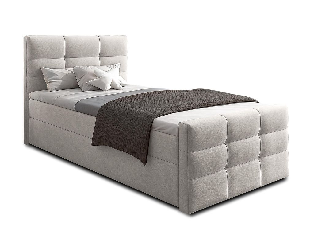 AX LIVING Bett mit Bettkasten 120x200 cm Argentaro Produktbild 