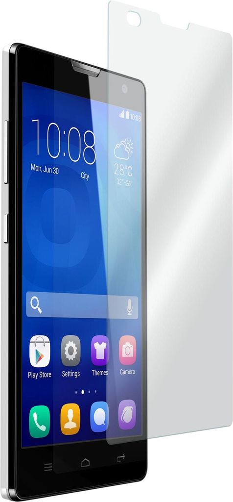 2er-Pack PhoneNatic Glas-Folie klar kompatibel mit Huawei Honor 3C - Panzerglas für Honor 3C