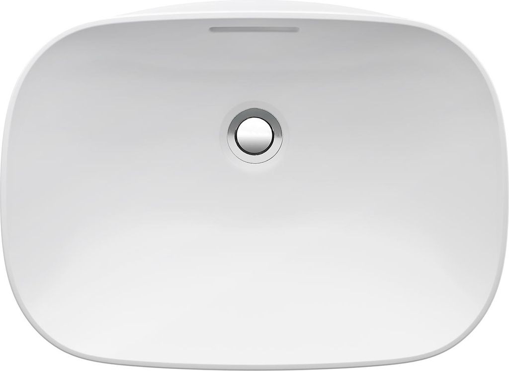LAUFEN INO Einbauwaschtisch, ohne Hahnloch, ohne Überlauf, 500x365mm, H8173027571121