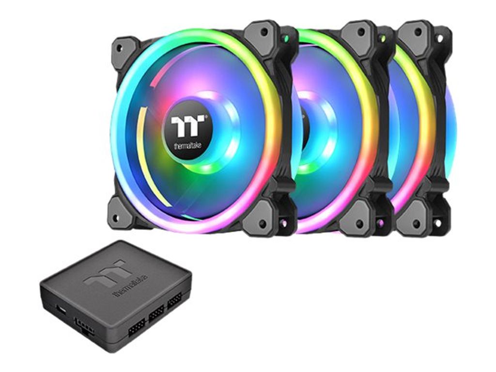 Thermaltake Riing Trio 14 LED RGB Ventola per radiatore TT Immagine del prodotto 
