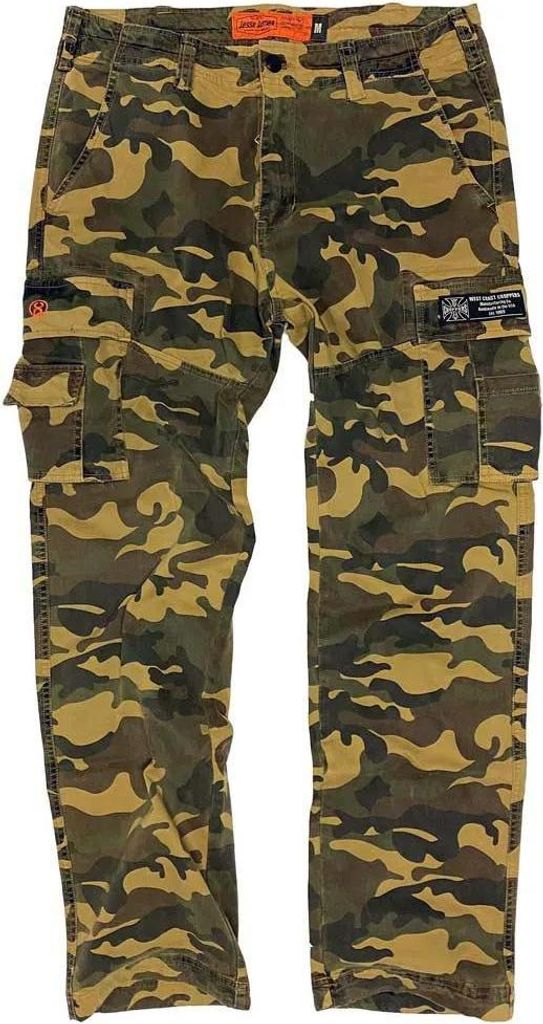 West Coast Choppers Cfl Cargo Hosen Grün L Herren Grün L