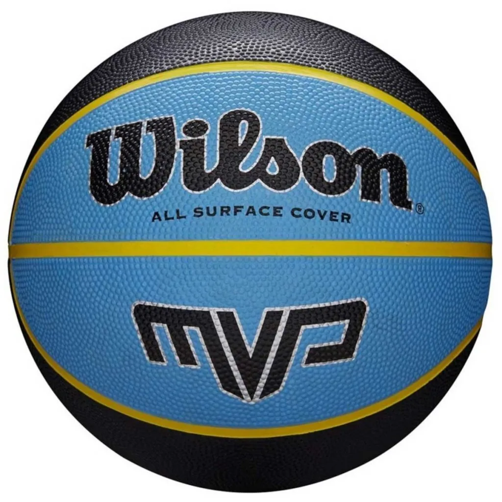 Basket Wilson MVP Taille 7 – Ballon de Basketball Ultra Résistant Noir