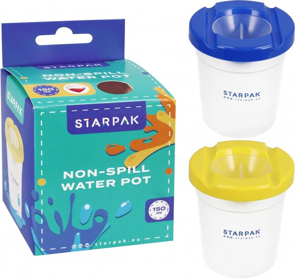 Pojemnik na wodę plastikowy z blokadą STARPAK p12 mix  cena Zdjęcie produktu 