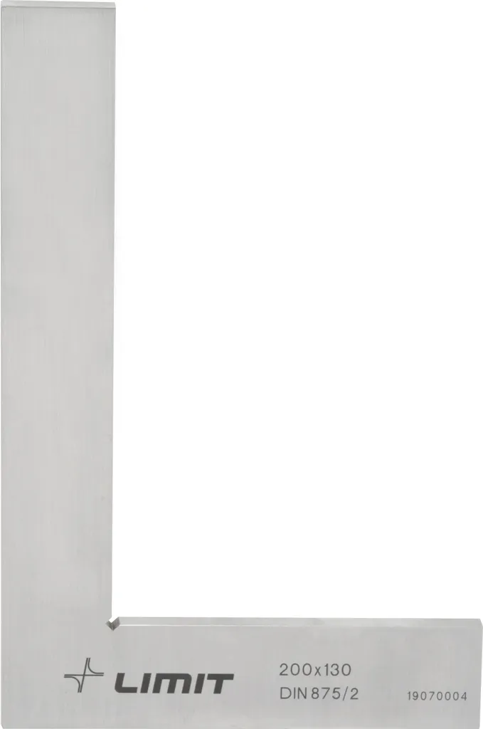 Angle plat 200x130 mm pour contrôle d'équerrage et traçage métal