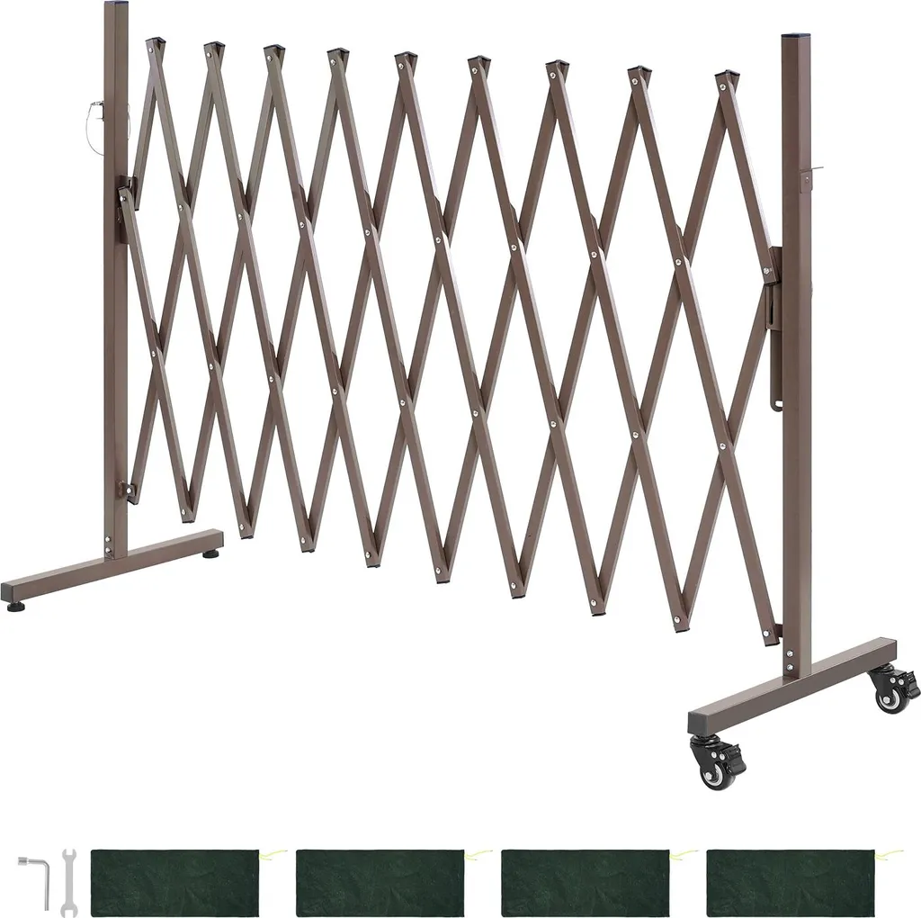 Barrière Extensible de Chantier pour Accès Interdit et Zone Industrielle