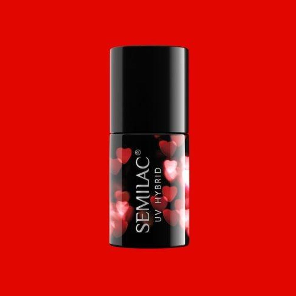 Semilac 317  Neon Red 7Ml. Zdjęcie produktu 