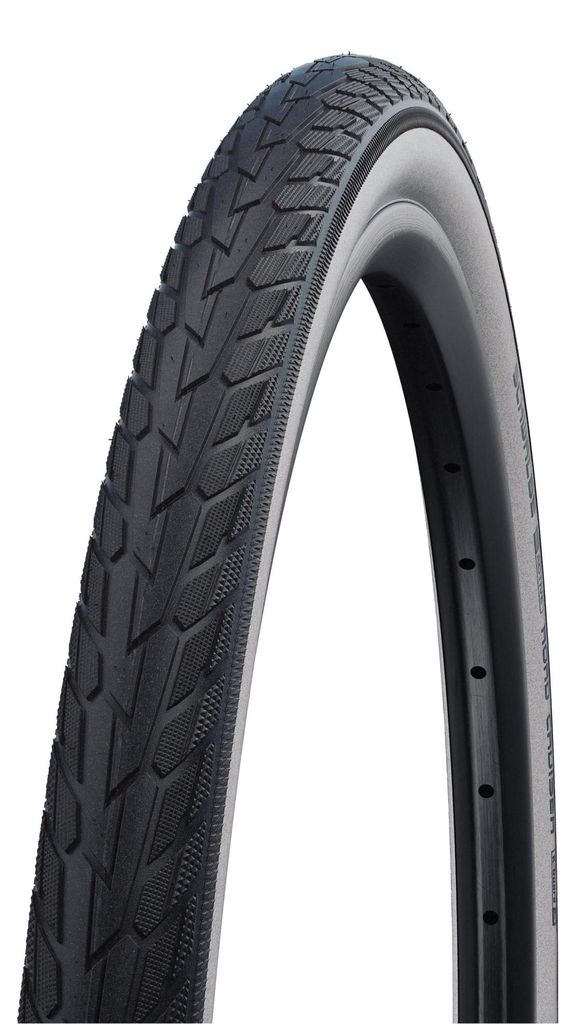 Schwalbe Road Cruiser 37-584 schwarz/weiss Drahtreifen Produktbild 