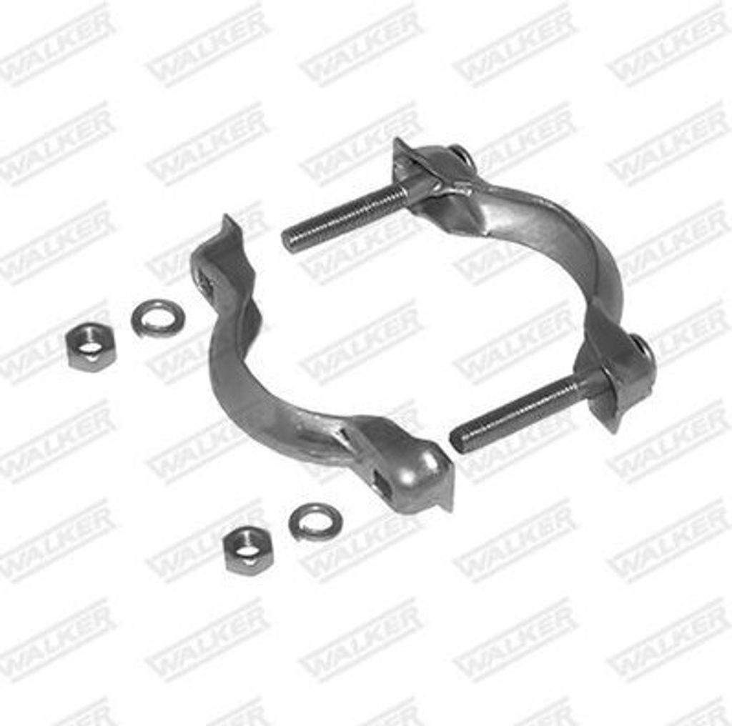WALKER Auspuffschelle Klemmstück Abgasanlage 86170 für RENAULT ESPACE IV (JK0/1) 72mm 7mm 11mm 2,1mm Beutel 0,140kg
