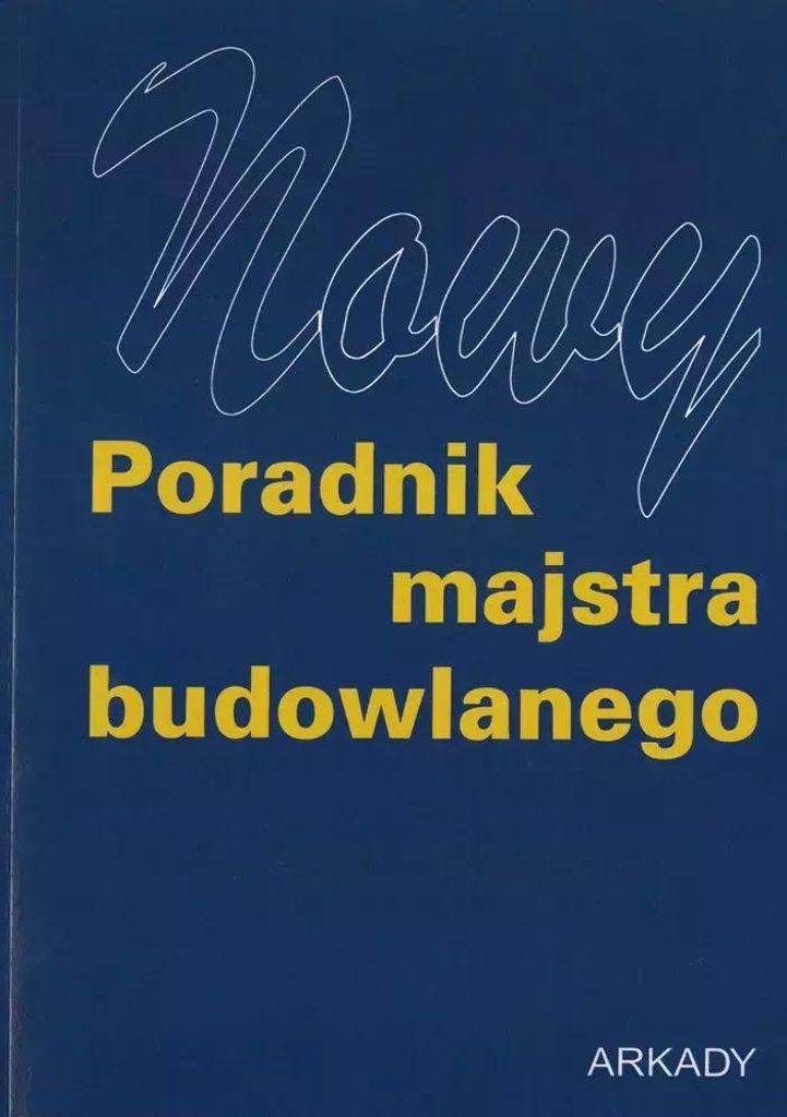 Nowy poradnik majstra budowlanego. Produktbild 