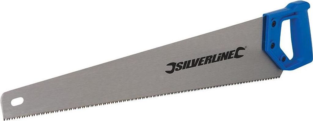 Silverline Handsäge mit gehärteten Zähnen 550 mm, 7 ZpZ