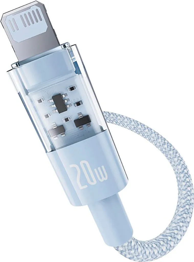 Baseus Gem Cavo USB-C a Lightning 20W 1M - Ricarica Rapida iPhone