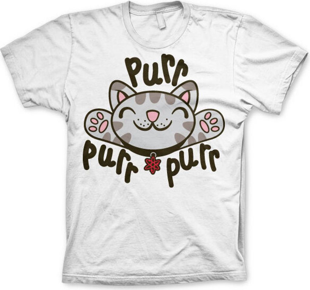 Soft Kitty - Purr-Purr-Purr T-Shirt - Small - White