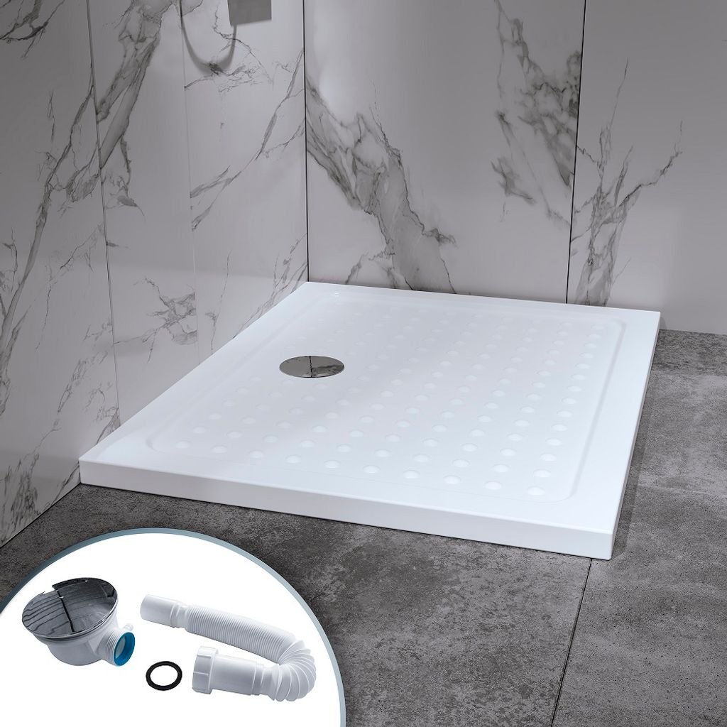 i-flair Duschwanne 100x120 cm, Duschtasse aus Sanitäracryl Produktbild 
