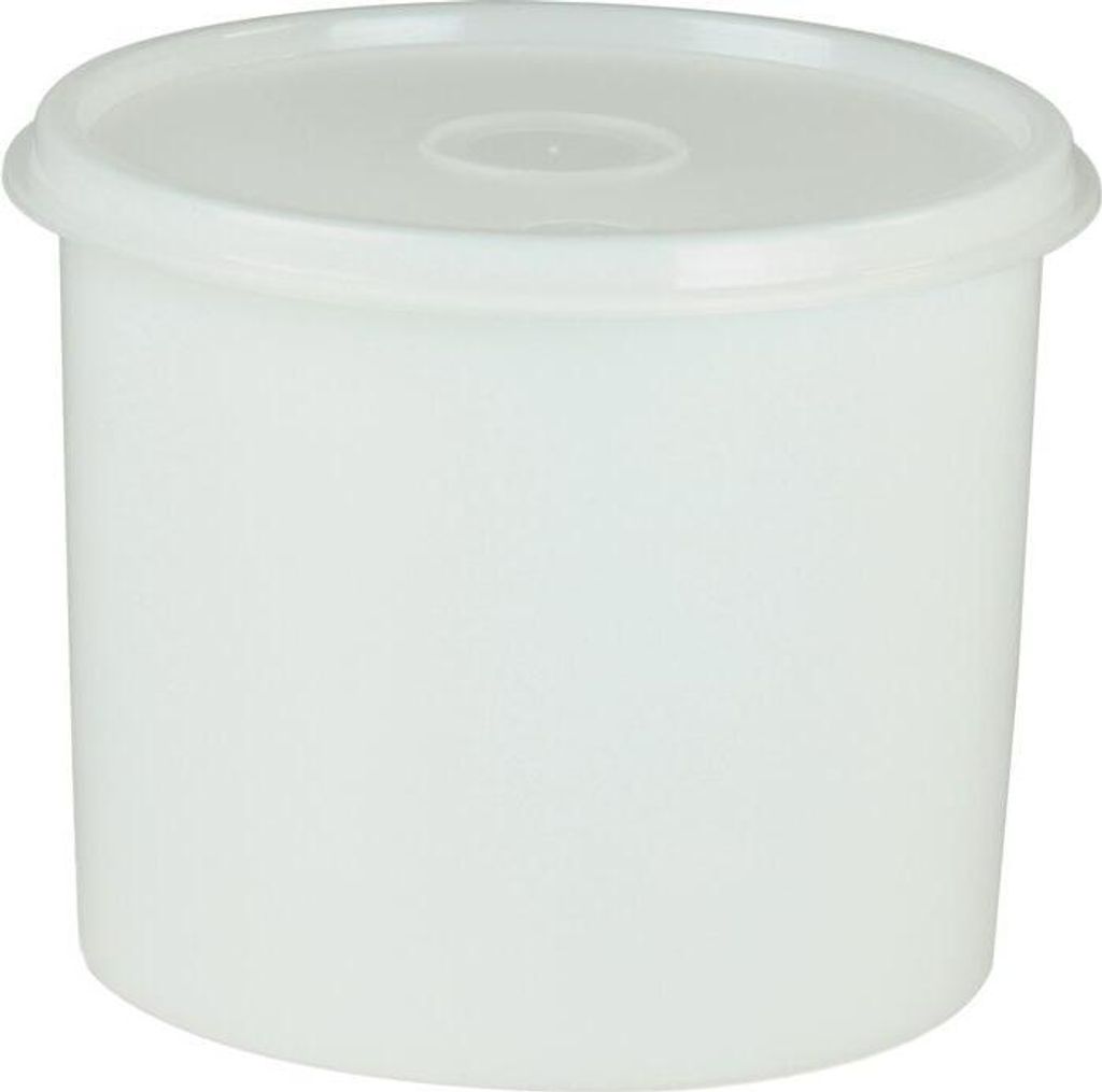 Hünersdorff Dose mit Stülpdeckel 1.000 ml, rund natur, 136x110 mm