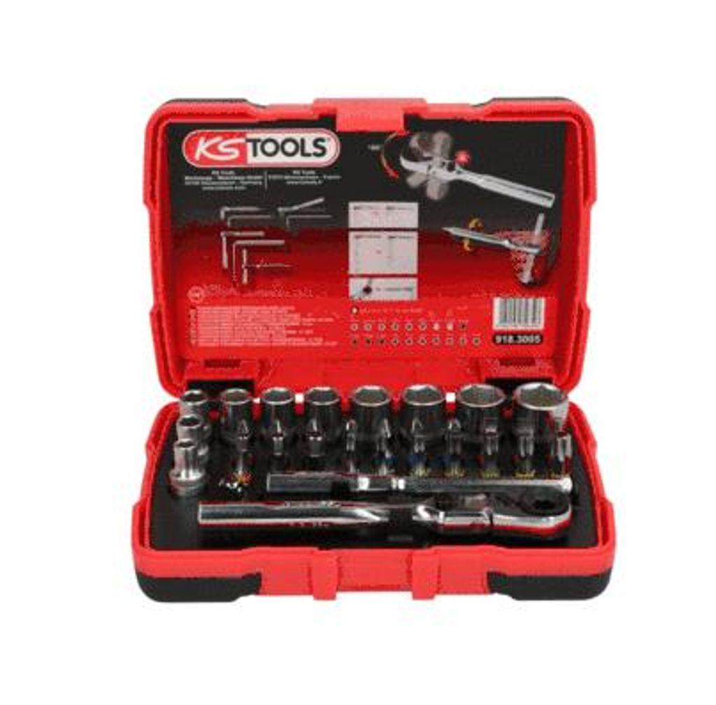 KS Tools 1/4 TORSIONpower Bit-Satz,33-tlg.