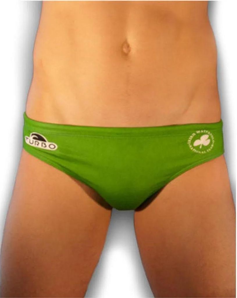 Turbo Ireland Badeslip Grün L Herren Grün L