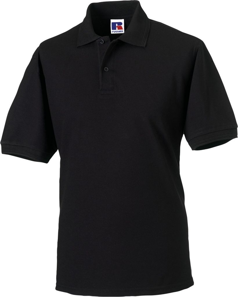 Russell - Poloshirt Strapazierfähig für Herren PC6425 (6XL) (Schwarz)