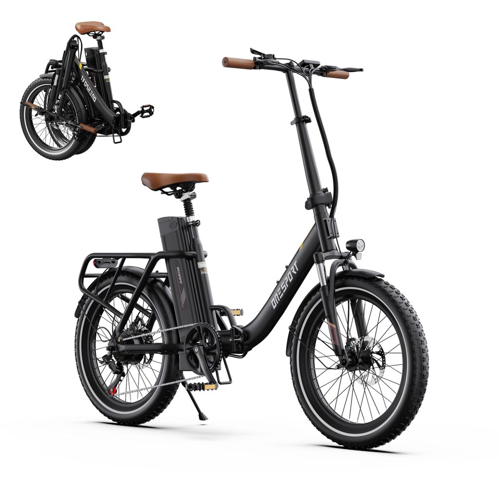 Onesport 20" Elektrofahrrad Pedelec, elektrisches Faltrad Produktbild 