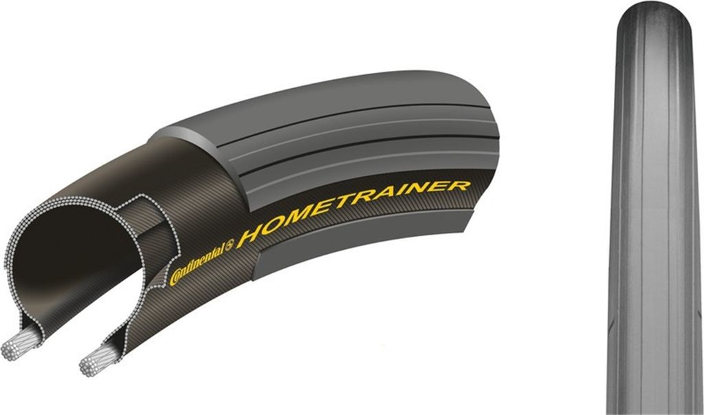 Continental 0101275 Hometrainer II Faltreifen, 27.5x1.80' (47-584), schwarz/schwarz