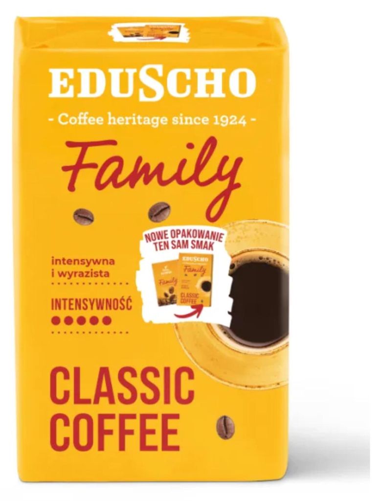 Tchibo Eduscho Family 500g kawa mielona vacum Zdjęcie produktu 