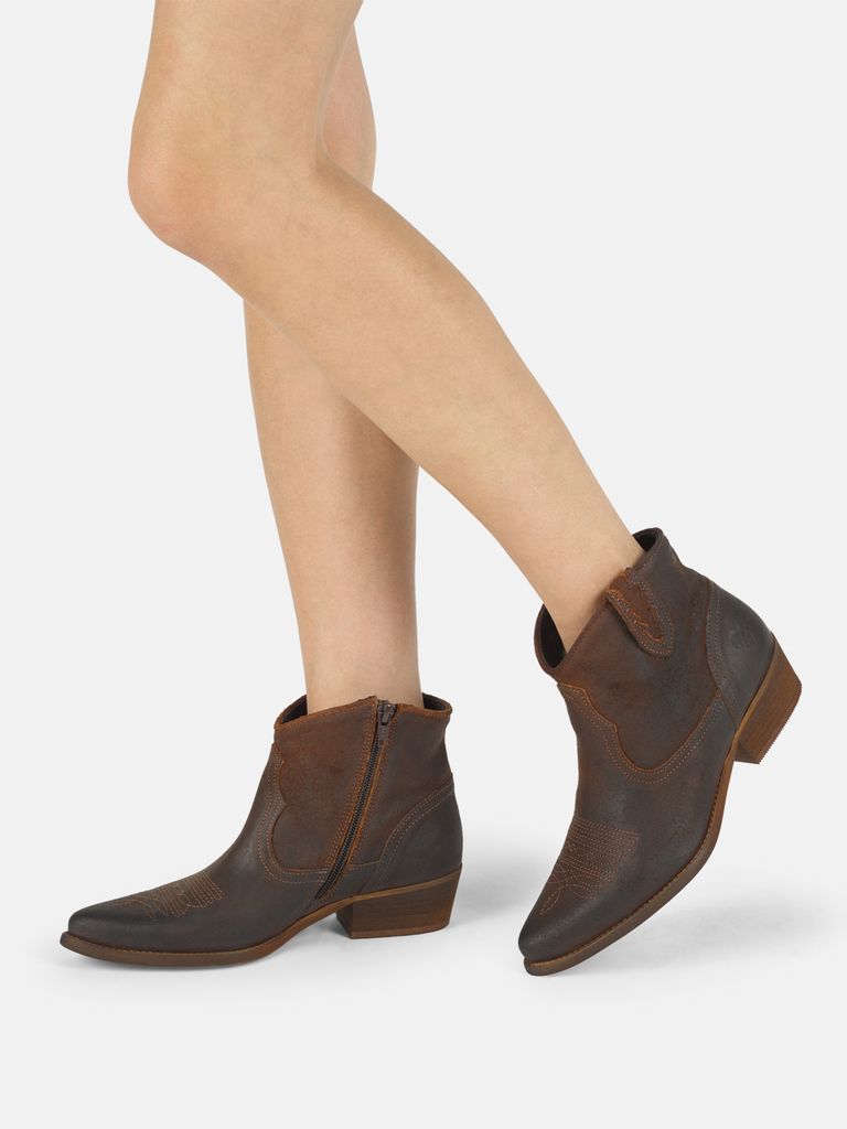 FELMINI Stiefelette Stiefelette Veloursleder