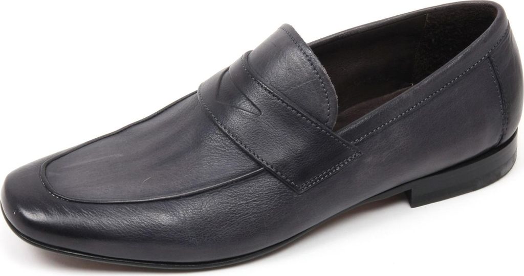 C3680 ALTIERI MILANO blau delave' loafer Schuhe Schuh Mann